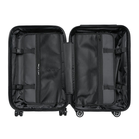 Crowns Love Diamonds  Graffiti Suitcase - Carry-On