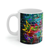 Graffiti Ceramic Mug 11oz