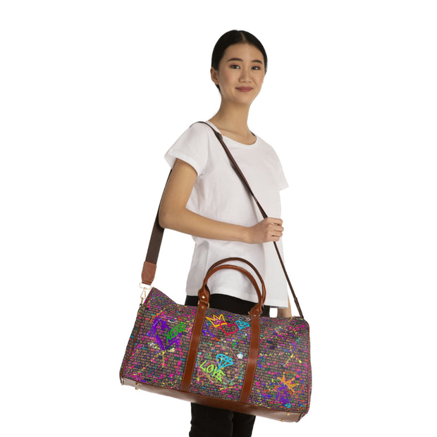 Brickette GraffitiSauce  Weekender Travel Tote