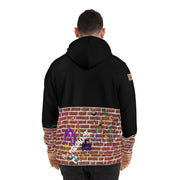 Graffiti Brick Split Graffiti Fashion Hoodie