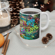 Graffiti Ceramic Mug 11oz