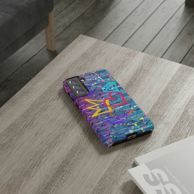 SELFIESAUCE Cell Graffiti Phone Tough Cases