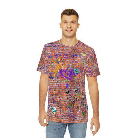 Graffiti Men's Poly-Tee