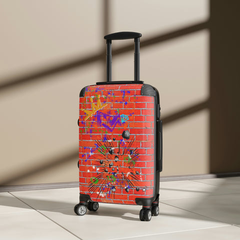 Diamonds for Crowns Graffiti Suitcase - Carry-On