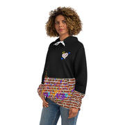 Graffiti Brick Split Graffiti Fashion Hoodie