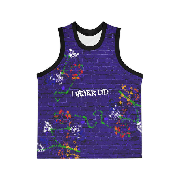 Graffiti Unisex Basketball Jersey