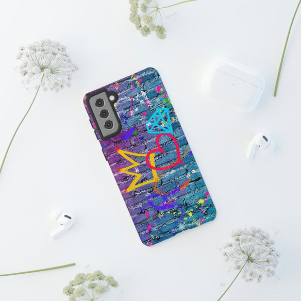 SELFIESAUCE Cell Graffiti Phone Tough Cases