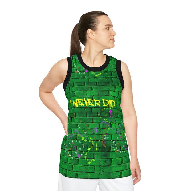 Graffiti Unisex Basketball Jersey II