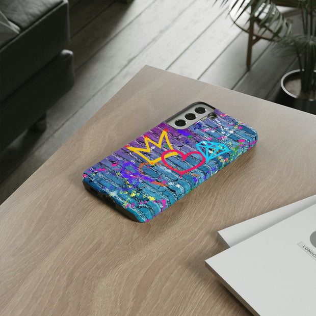 SELFIESAUCE Cell Graffiti Phone Tough Cases