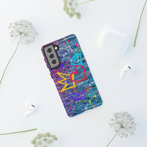 SELFIESAUCE Cell Graffiti Phone Tough Cases