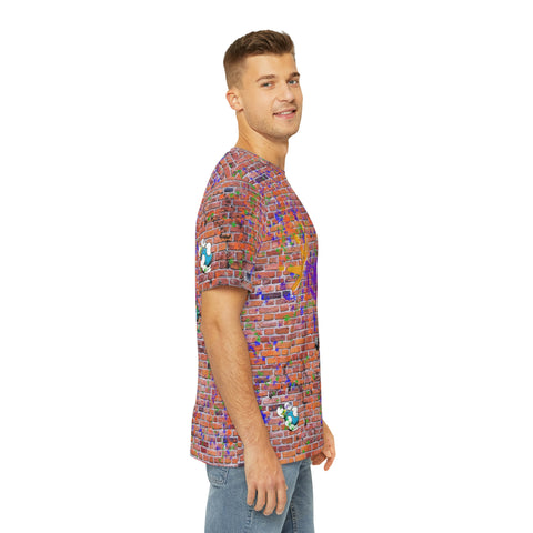 Graffiti Men's Poly-Tee