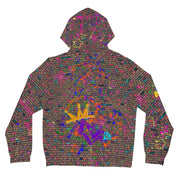 Brickette Graffiti Women’s Full-Zip Hoodie