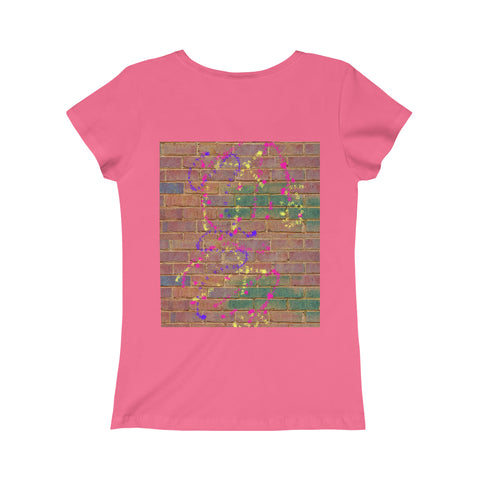 Graffiti Love  Girls Princess Tee - Graffiti Sportswear and Streetwear Fashions  - Jewelzshpere