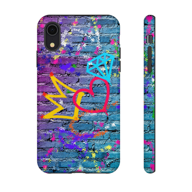 SELFIESAUCE Cell Graffiti Phone Tough Cases