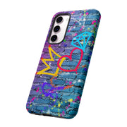 SELFIESAUCE Cell Graffiti Phone Tough Cases