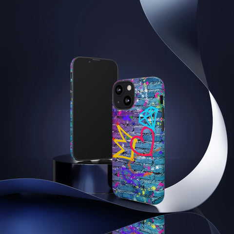 SELFIESAUCE Cell Graffiti Phone Tough Cases