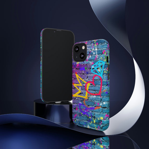 SELFIESAUCE Cell Graffiti Phone Tough Cases