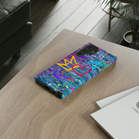 SELFIESAUCE Cell Graffiti Phone Tough Cases