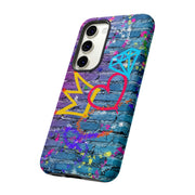 SELFIESAUCE Cell Graffiti Phone Tough Cases