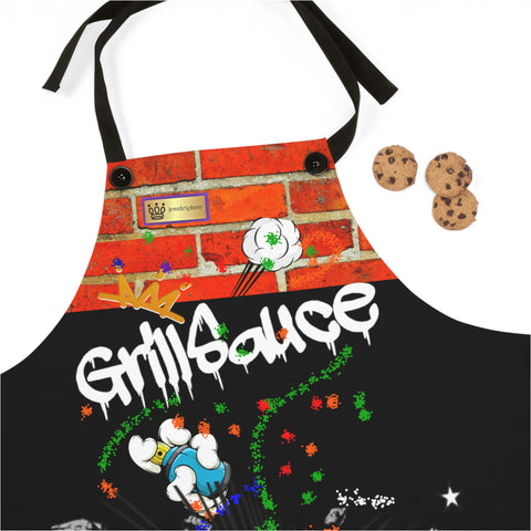 Graffiti GrillSauce Apron