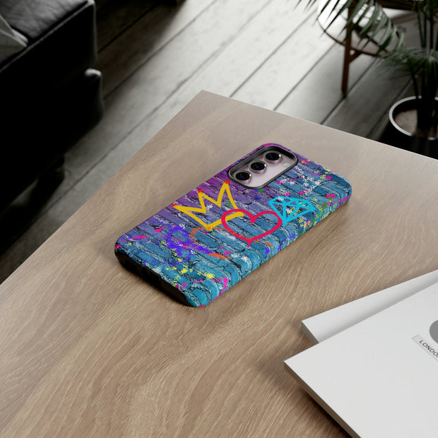 SELFIESAUCE Cell Graffiti Phone Tough Cases