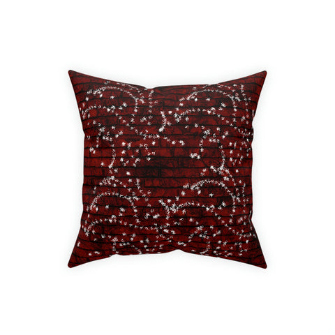 Love Brick Graffiti Broadcloth Pillow