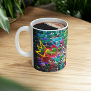 Graffiti Ceramic Mug 11oz