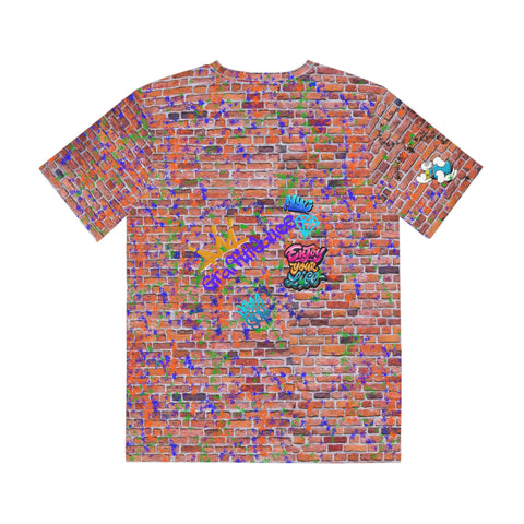 Graffiti Men's Poly-Tee