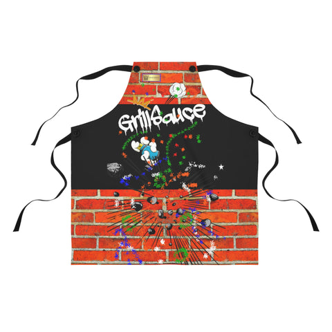 Graffiti GrillSauce Apron