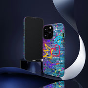 SELFIESAUCE Cell Graffiti Phone Tough Cases