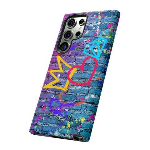 SELFIESAUCE Cell Graffiti Phone Tough Cases