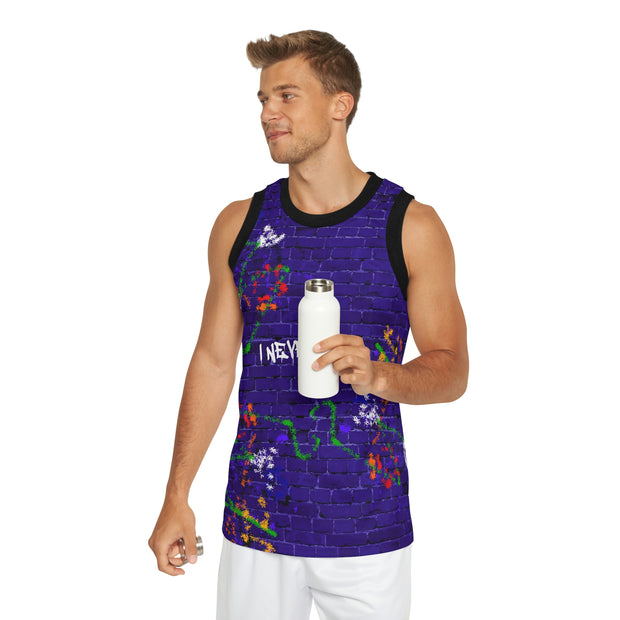 Graffiti Unisex Basketball Jersey