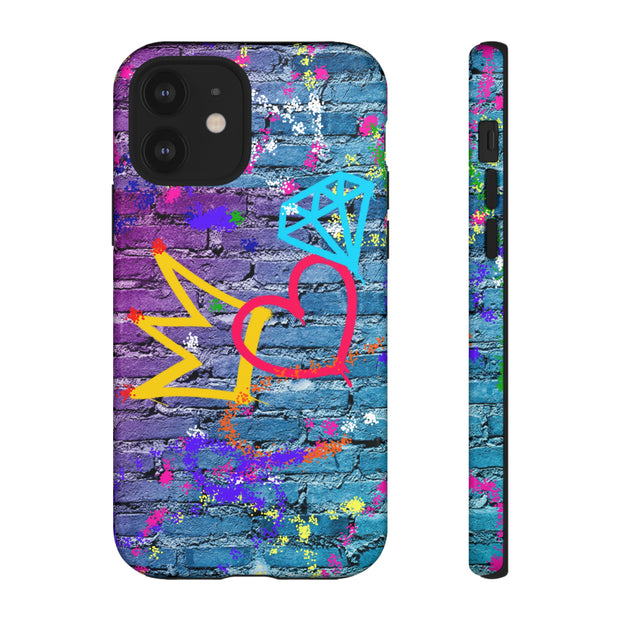 SELFIESAUCE Cell Graffiti Phone Tough Cases