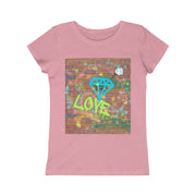 Graffiti Love  Girls Princess Tee - Graffiti Sportswear and Streetwear Fashions  - Jewelzshpere