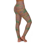 Graffiti Love High Waisted Yoga Leggings