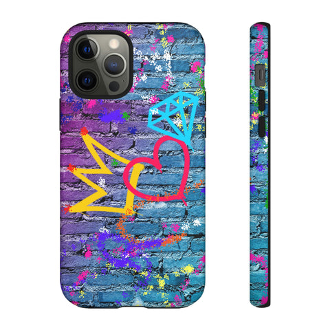 SELFIESAUCE Cell Graffiti Phone Tough Cases