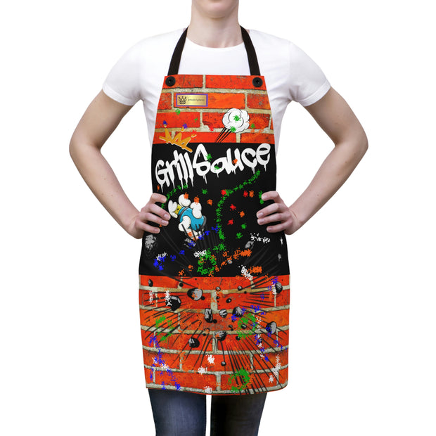 Graffiti GrillSauce Apron