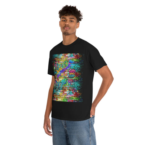 Signature Graffiti Sauce Unisex Heavy Cotton Tee