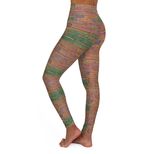 Graffiti Love High Waisted Yoga Leggings