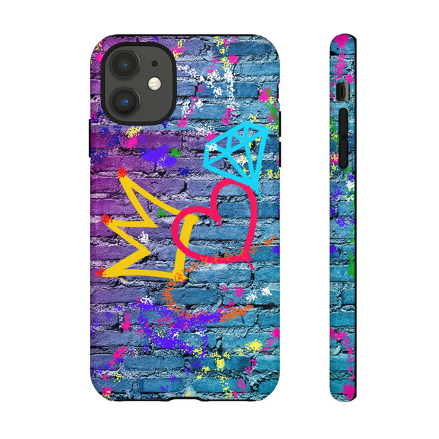 SELFIESAUCE Cell Graffiti Phone Tough Cases