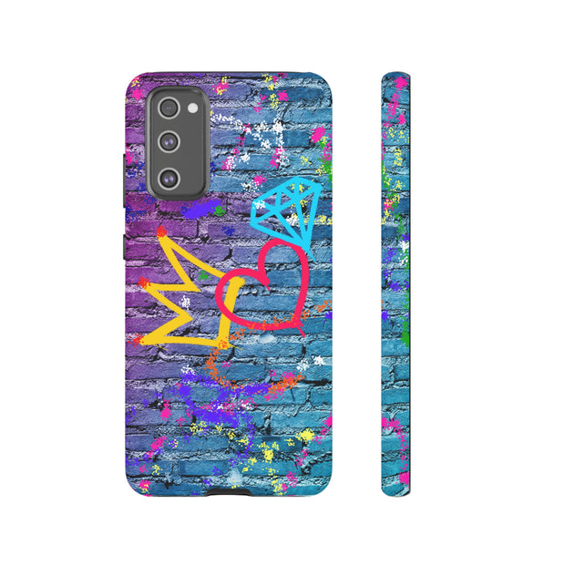 SELFIESAUCE Cell Graffiti Phone Tough Cases