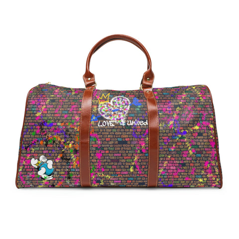 Brickette GraffitiSauce  Weekender Travel Tote